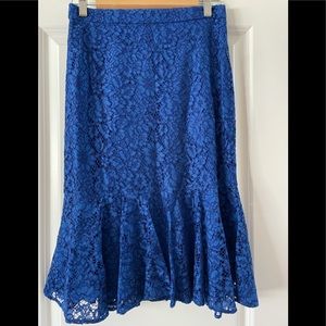 Size 4 J. Crew lace midi